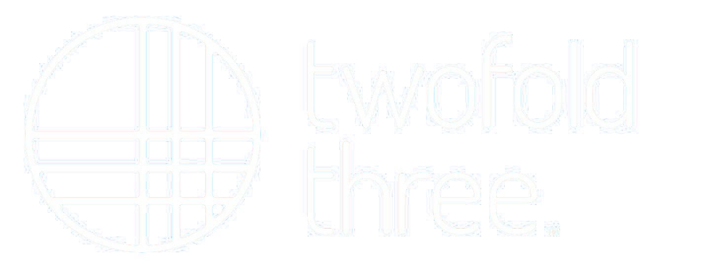 twofold three logo